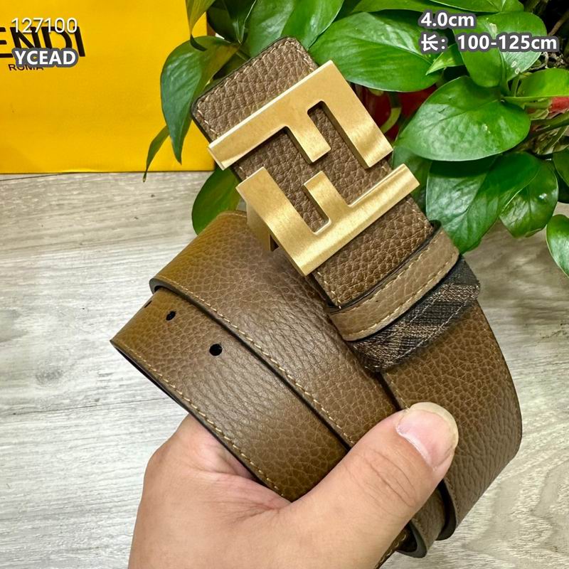 Fendi belt 40mmX100-125cm 8L129